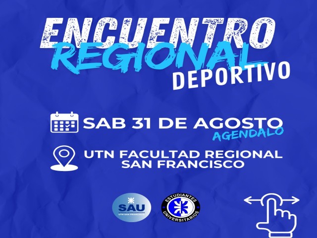  ENCUENTRO REGIONAL DEPORTIVO