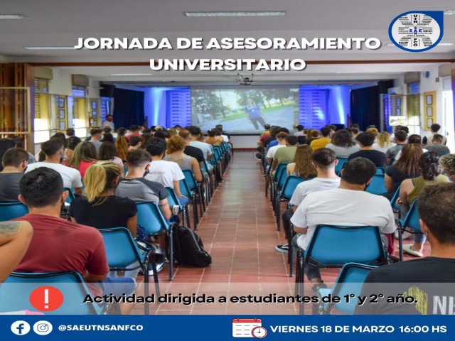 Jornada de asesoramiento universitario