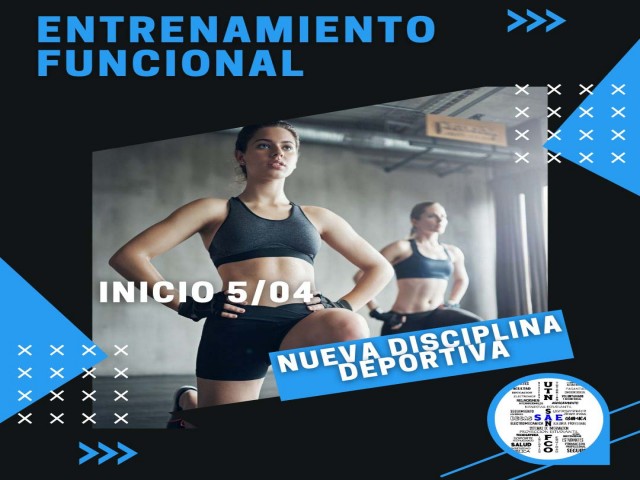 Nueva disciplina deportiva: ENTRENAMIENTO FUNCIONAL