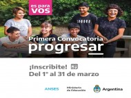 INSCRIPCIONES ABIERTAS A PROGRESAR 2023