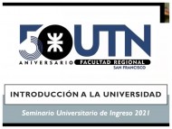 Introducción a la Universidad